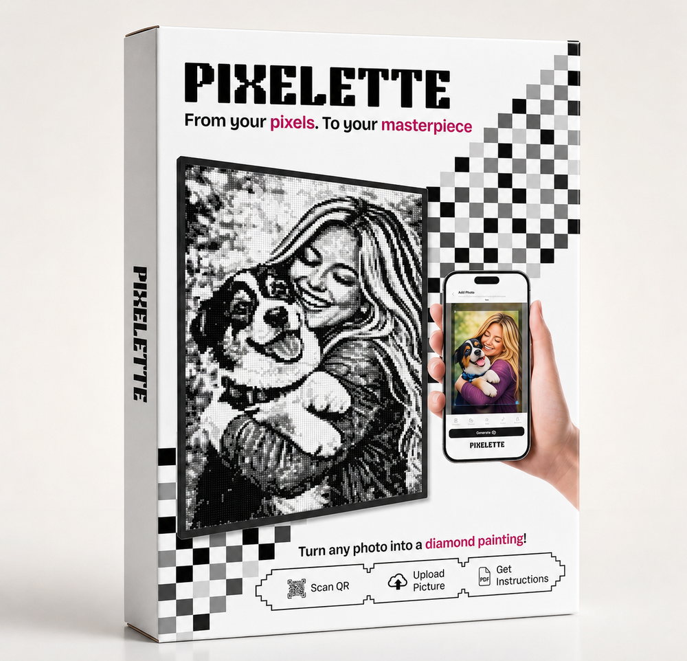 Mono - DIY Personalised Diamond Painting Kit