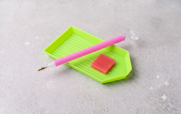 Pen, tray & wax