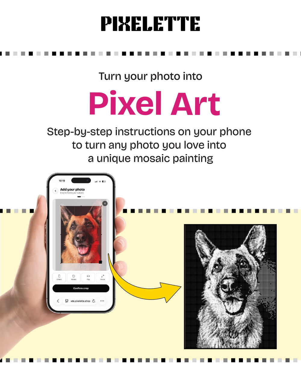 Mono - DIY Personalised Diamond Painting Kit