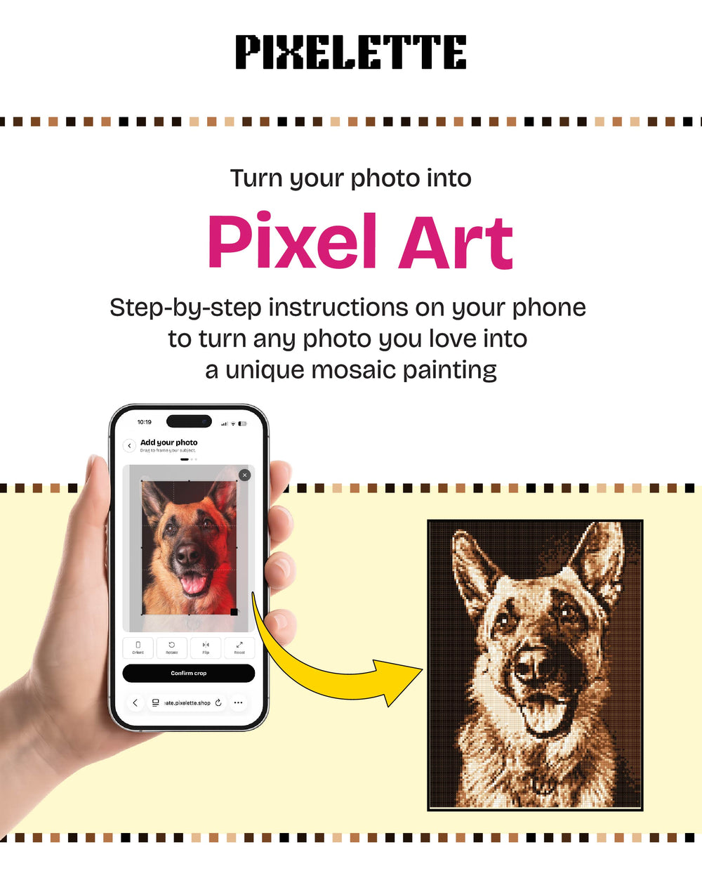 Retro - DIY Personalised Diamond Painting Kit