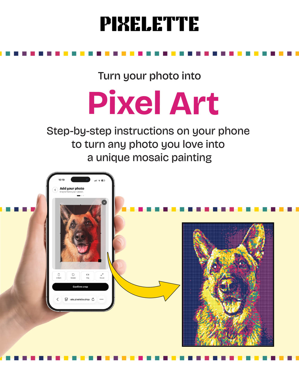 Vivid - DIY Personalised Diamond Painting Kit